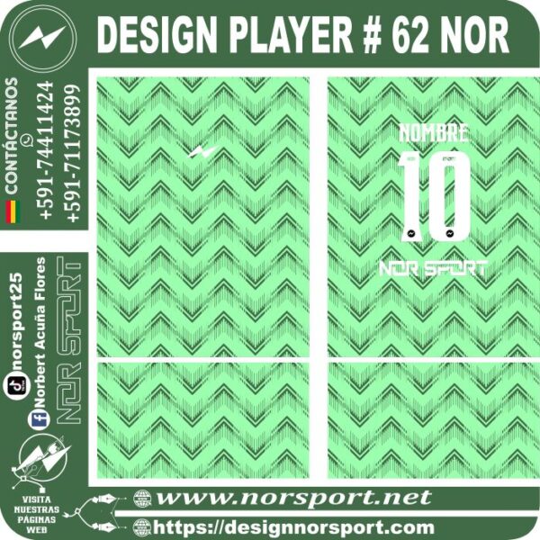 DESIGN PLAYER # 62 NOR