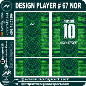 DESIGN PLAYER # 67 NOR