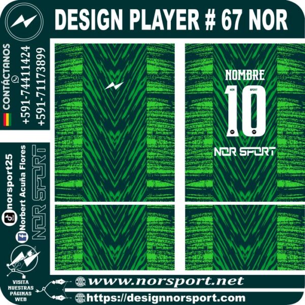 DESIGN PLAYER # 67 NOR