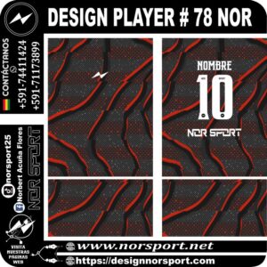DESIGN PLAYER # 78 NOR
