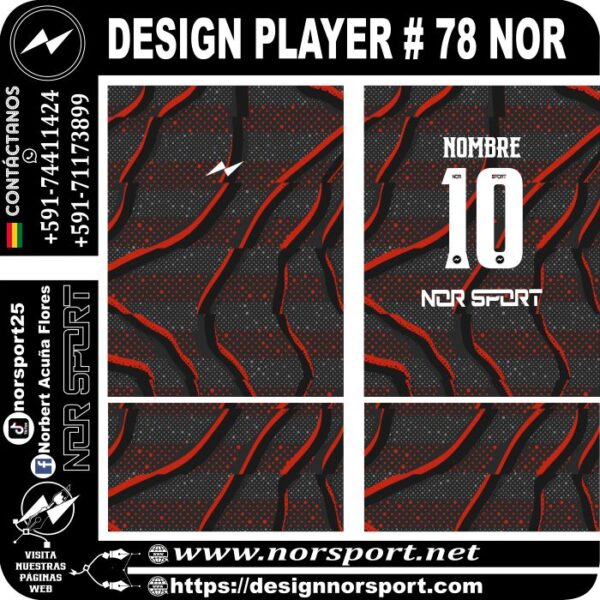 DESIGN PLAYER # 78 NOR