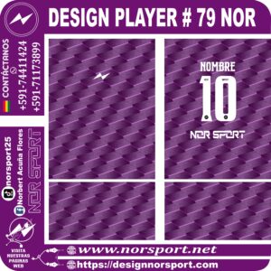 DESIGN PLAYER # 79 NOR