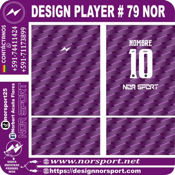 DESIGN PLAYER # 79 NOR