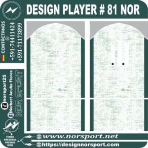 DESIGN PLAYER # 81 NOR