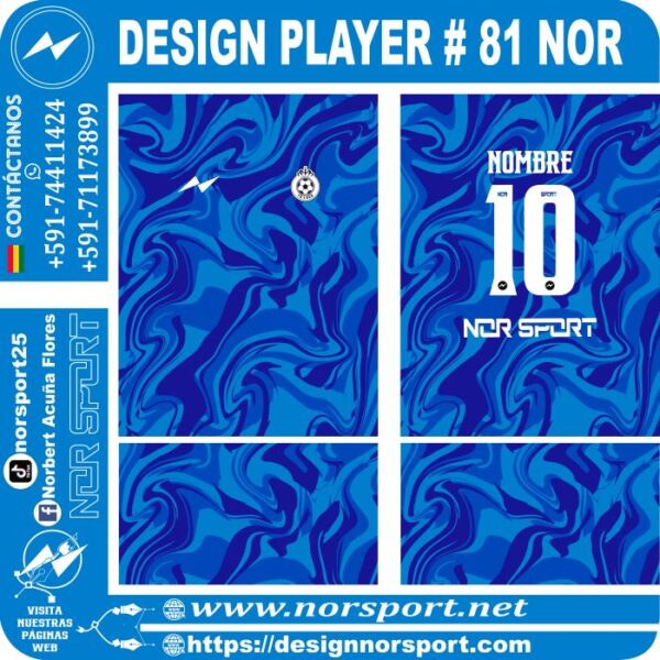 DESIGN PLAYER # 83 NOR