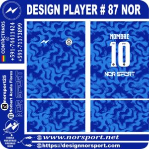 DESIGN PLAYER # 87 NOR