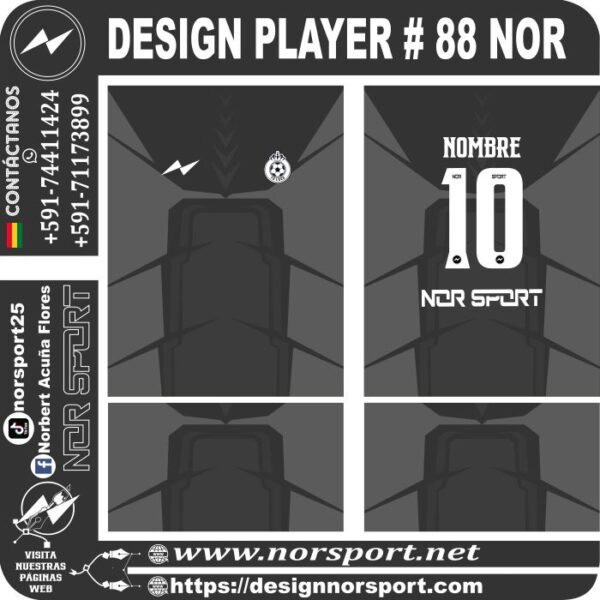 DESIGN PLAYER # 88 NOR