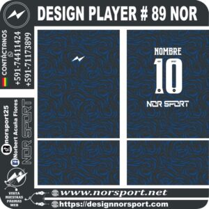 DESIGN PLAYER # 89 NOR