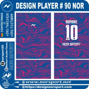 DESIGN PLAYER # 90 NOR
