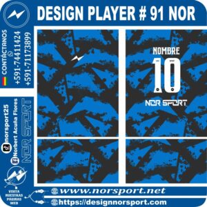 DESIGN PLAYER # 91 NOR