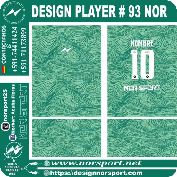 DESIGN PLAYER # 92 NOR