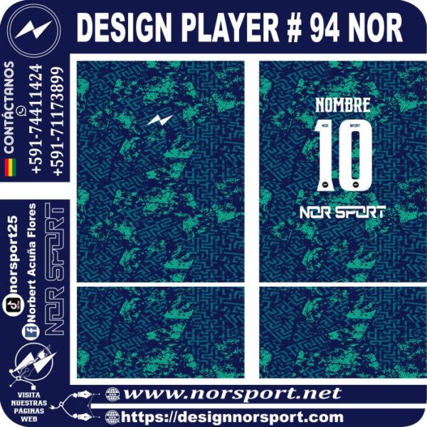 DESIGN PLAYER # 94 NOR