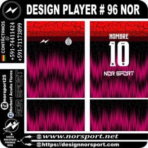 DESIGN PLAYER # 96 NOR