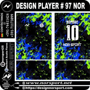 DESIGN PLAYER # 97 NOR