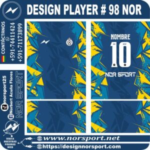 DESIGN PLAYER # 98 NOR