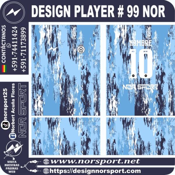 DESIGN PLAYER # 99 NOR