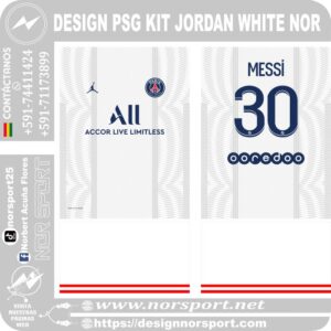 DESIGN PSG KIT JORDAN WHITE NOR