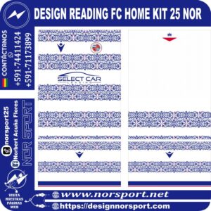 DESIGN READING FC HOME KIT 25 NOR