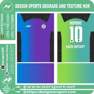 DESIGN SPORTS DEGRADE AND TEXTURE NOR