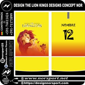 DESIGN THE LION KINGS DESIGNS CONCEPT NOR