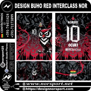 DESIGN BUHO RED INTERCLASS NOR