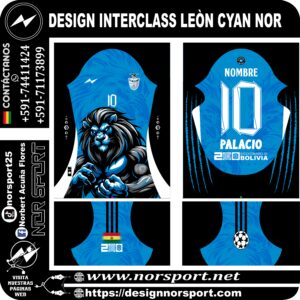 DESIGN INTERCLASS LEÒN CYAN NOR