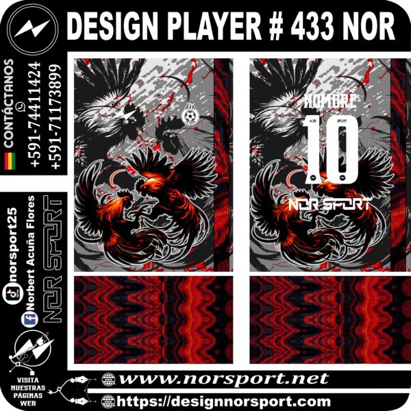 DESIGN PLAYER # 433 NOR
