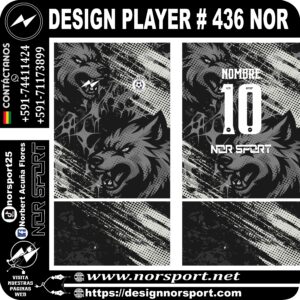 DESIGN PLAYER # 436 NOR