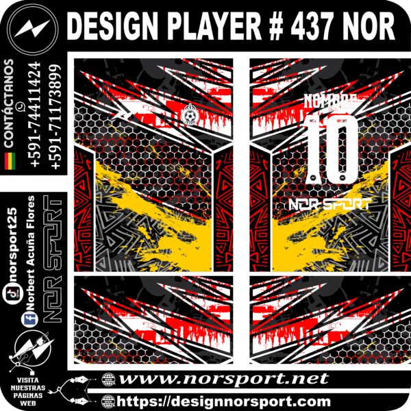 DESIGN PLAYER # 437 NOR