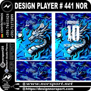 DESIGN PLAYER # 441 NOR