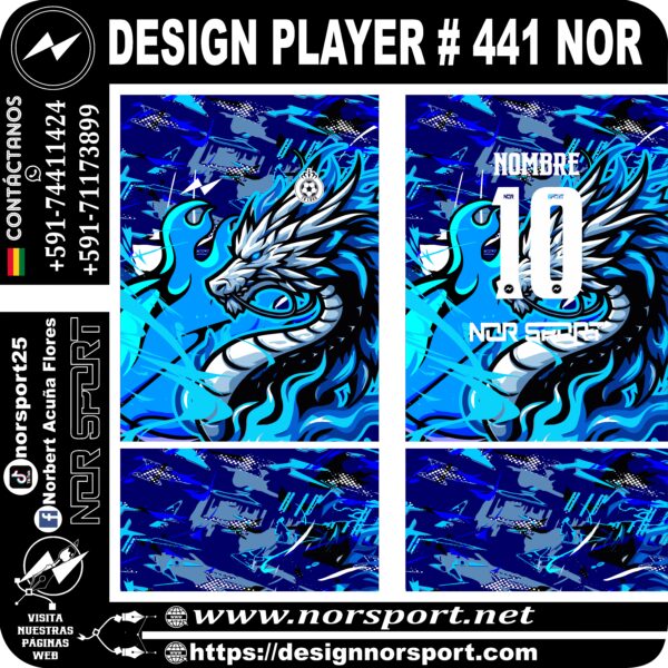DESIGN PLAYER # 441 NOR