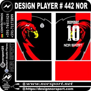 DESIGN PLAYER # 442 NOR