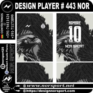 DESIGN PLAYER # 443 NOR