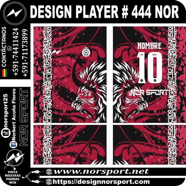 DESIGN PLAYER # 444 NOR