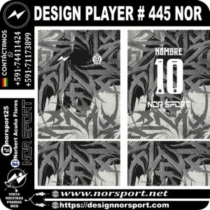 DESIGN PLAYER # 445 NOR