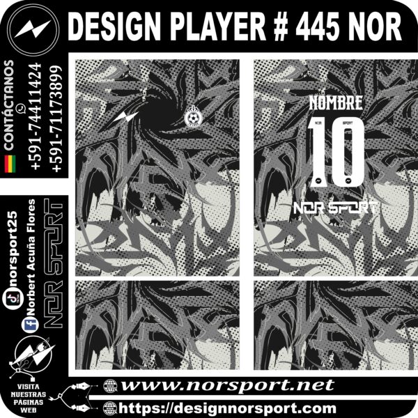 DESIGN PLAYER # 445 NOR