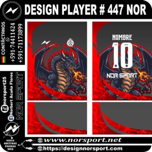 DESIGN PLAYER # 447 NOR