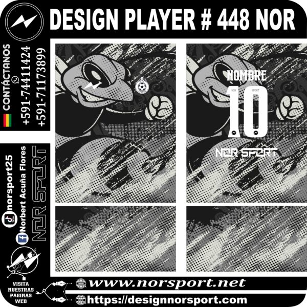 DESIGN PLAYER # 448 NOR