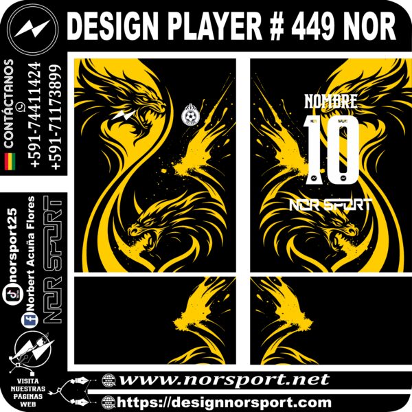 DESIGN PLAYER # 447 NOR