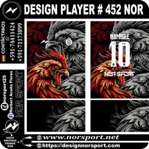DESIGN PLAYER # 452 NOR