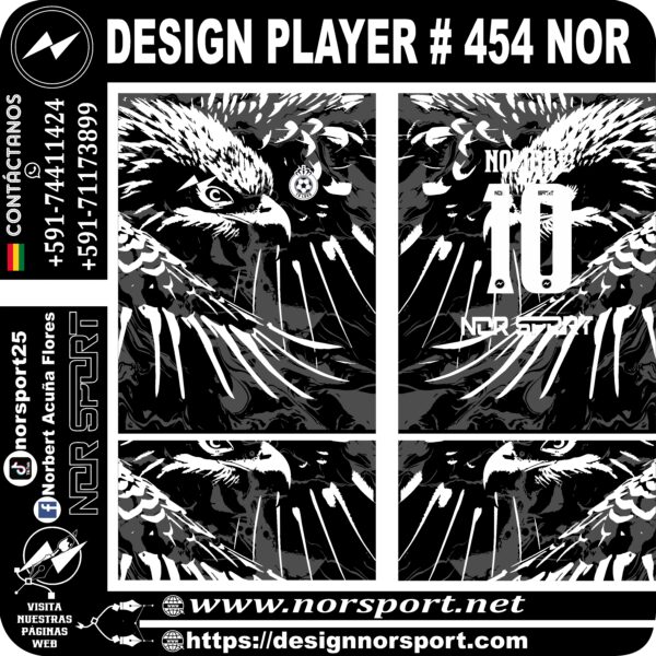 DESIGN PLAYER # 454 NOR