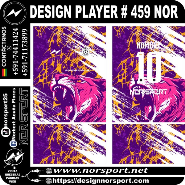 DESIGN PLAYER # 459 NOR