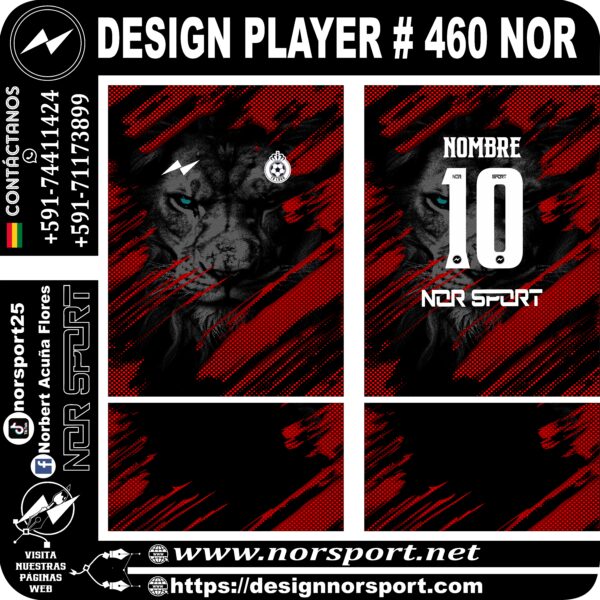 DESIGN PLAYER # 460 NOR
