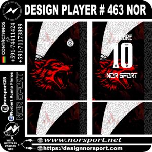 DESIGN PLAYER # 463 NOR