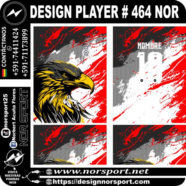 DESIGN PLAYER # 464 NOR