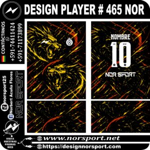 DESIGN PLAYER # 465 NOR