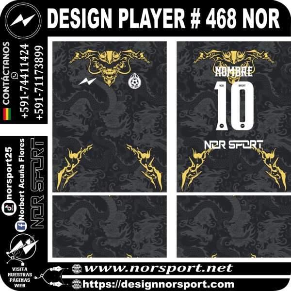 DESIGN PLAYER # 468 NOR