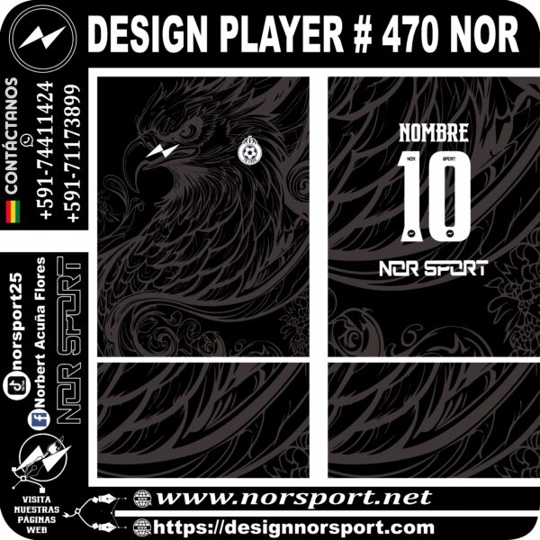 DESIGN PLAYER # 470 NOR