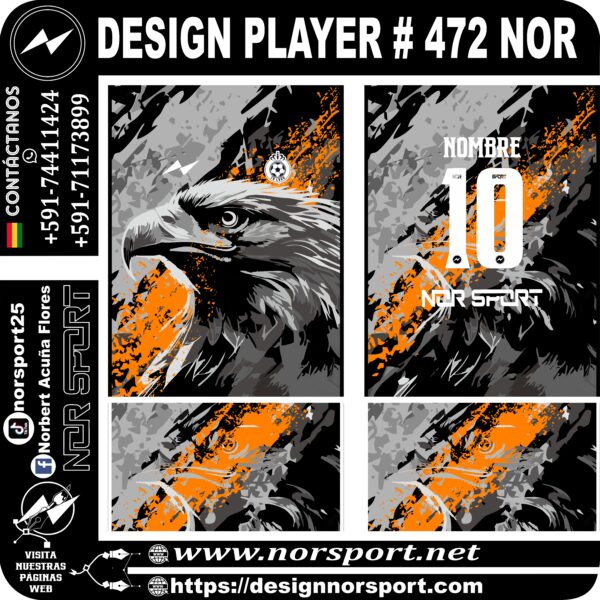 DESIGN PLAYER # 472 NOR