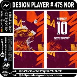 DESIGN PLAYER # 475 NOR